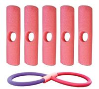 Playful Pool Joints - Noodle Connectors for Family Games | Foam Build with 3 Way and 4 Way Interface, 5 Piece Set for Backyard Outdoor Teens Youth Daughter Son Friends Home Garden