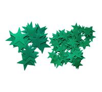 Playfully Ever After 1.5 and 3 inch Combo Size Stiff Felt Stars 46pc (Green)