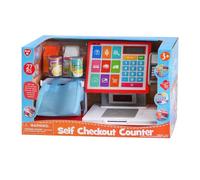 Playgo caja registradora de juguetes tienda interactiva con accesorios - 27 piezas