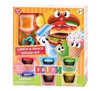 Playgo Clay Play Set Lunch and Sweets - 6 vasos de arcilla colorida
