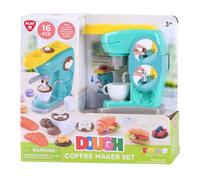 Playgo Juego de arcilla para cafetera, 4 tonos, juguete creativo