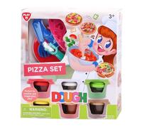 Playgo Juego de arcilla Pizza - ollas de barro creativas y accesorios