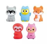 Playgo: Juego de marionetas de dedo de animales del bosque - 5 piezas