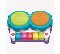 Playgro 2 in 1 Light Up Music Maker, Juguete Musical 2 en 1 con Luces para Bebé - 20 Canciones Interactivas y Sonidos - Juguete Educativo Sensorial