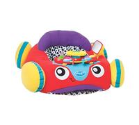 Playgro 40191 Poliéster, Suave y cómodo coche de peluche para jugar a conducir, con controlador interactivo, Multicolor, 2.4 x 5.7 x 49.5 cm
