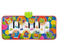 PlayGro Alfombra con piano de colores para tocar de pie, sentado o acostado, Tamaño grande, Adecuado a partir de los 6 meses