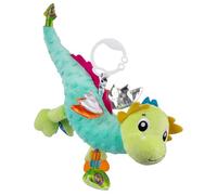 Playgro Amigo Sensorial, Dragón Polvoriento - Juguete para bebés - motricidad - sensorial para bebés - sonajero para bebés - Juguete para niños - de Colores