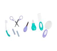 Playgro Kit de Cuidado para Bebé - Set Completo de Higiene para Recién Nacido con Cepillo, Peine, Cortaúñas y Accesorios de Aseo, Regalo para Bebé, 0 Meses+