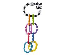 Playgro-40141 Aro mordedor y Cadena Cebra, Color (Bunt), 9 Unidad (Paquete de 1) (40141)