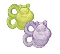 PlayGro Mordedores suaves y refrescantes con un bonito diseño de abejas para aliviar el dolor de la dentición, Adecuado a partir de los 3 meses