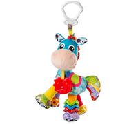 Playgro Peluche de Actividades Caballo Clip Clop, Juguete para Colgar, Desde el nacimiento, Azul/Multicolor, 40182