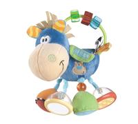 Playgro - Plush Rattle Horse Clip Blue Blue