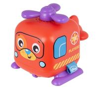 Playgro Rhythm Roadster Penny Puppy, Helicóptero Musical Penny Puppy - Juguete para Bebé con Sonidos, Colores Brillantes y Función de Retroceso