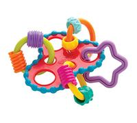 Playgro Sonajero redondo, Juguete para bebés, A partir de 3 meses, Sin BPA, Multicolor, 40221