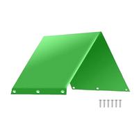 Playground Canopy Replacement Cover - Waterproof Replacement Tarp For Swing Set | Rainproof Anti-UV Playset Guard | 190T Silver Coated Polyester 132x228cm - 52x90in - For Amusement Facility - 6 Screws