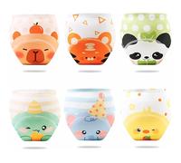 PlayGround® Ropa de Aprendizaje para Niños y Niñas - Pack de 6 - Ropa Interior Infantil de Entrenamiento en Algodón Puro Absorbente, Suave y Cómoda - Reutilizable, Ecológica y Lavable a Máquina