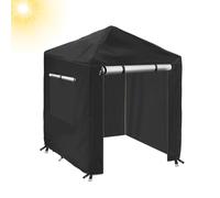 Playhouse Cover | 420D Oxford Cloth 142x142x153cm Waterproof Dustproof Outdoor Protection Cover | UV Resistant Silver Coated Rain Sun Shield For Wooden Kids Playhouse