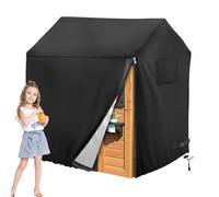 Playhouse Cover, Children's Gamehouse Protector, Weather and Wind Resistant Covers, Durable and Protective for Patio, Outdoor Camping, Garden Use, Keeps Play house Safe from Elements