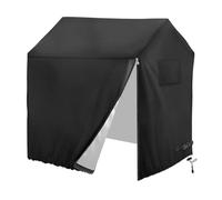 Playhouse Cover - Waterproof Cover For Playhouse | Black Protective Covêr | Outdoor Children's Playhouše Tarpaulin, Dustproof Sun Protection, Polyester Oxford For Backyard (Sizes A/B)