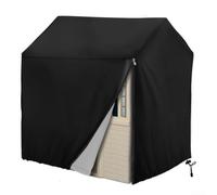 Playhouse Cubierta para todo tipo de clima 210D tela impermeable a prueba de polvo para niños protector solar de madera fácil de limpiar tamaño 127 x 115 x 140 cm (negro 127 x 115 x 140 cm)
