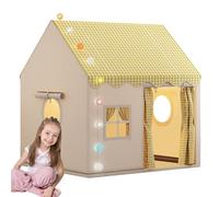 Playhouse pour Intérieure - Tent À Lit Confortable, Espace De Base Secret | Grande Tente De Jeu Pliable Avec UNE Caractéristique De Tissu Respirant, Cachette Parfaite pour Tout-Petit Garçons FTienda