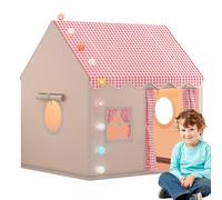 Playhouse pour Intérieure - Tent À Lit Confortable, Espace De Base Secret | Grande Tente De Jeu Pliable Avec UNE Caractéristique De Tissu Respirant, Cachette Parfaite pour Tout-Petit Garçons FTienda