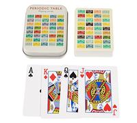 PLAYING CARDS IN A TIN PERIODIC TABLE