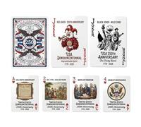 Playing Cards Set - Poker Deck for Card Games and Magic Tricks | Coated Flexible Design Easy Shuffle Anti Fade Print, Portable Game Cards for Home Party Fun, Poker Card Deck