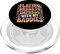Playing Dress to Impress with my Baddies PopSockets PopGrip para MagSafe
