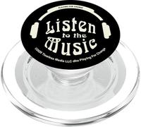 Playing for Change Escucha el Logo Music Cream PopSockets PopGrip para MagSafe