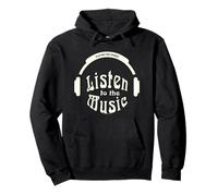 Playing for Change Escucha el Logo Music Cream Sudadera con Capucha