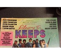 PLAYING FOR KEEPS - ORIGINAL MOTION PICTURE SOUNDTRACK LP (VINYL) US ATLANTIC 1986