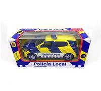 PLAYJOCS GT-8171 Coche POLICÍA Local Coche metálico Juguete para niños y coleccionistas.
