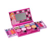 Playkidiz Cofre de maquillaje Mis primeros hijos de princesa - Juego de maquillaje para niñas - Paleta de maquillaje lavable con espejo - Perfecto Para Maquillaje Niñas