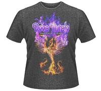 Playlogic International - Camiseta de Deep Purple para Hombre, Talla 43/44, Color Gris
