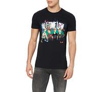 Playlogic International - Camiseta de Manga Corta para Hombre, Color Negro, Talla XL