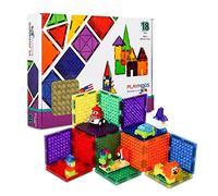 Playmags Azulejos magnéticos, Ladrillos de construcción magnéticos, Bloques magnéticos exclusivos de Playmags, Desarrollo de Habilidades, A Partir de 3 años (Azulejos de Ladrillos pequeños)