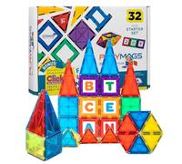Playmags Conjunto Junior de 32 + 6 Piezas Ahora con imanes más Fuertes