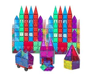 Playmags - Kit de construcción de Azulejos magnéticos de Color Claro, Juego de 6 Piezas galardonado, Juguetes magnéticos Stem para desarrollar Habilidades, Creatividad, imán Colorido