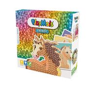 PlayMais 160359 Mosaico Craft Kit de Moda del Caballo, 3000 Piezas