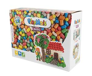 Playmais Basic XL Jeu de Construction pour Les Enfants à partir de 3 Ans | Plus de 2000 pièces | stimule la créativité et la motricité | Cadeau Parfait pour Filles et garçons | Made in Germany…