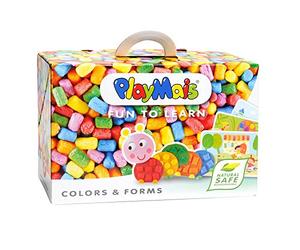 PlayMais - Fun to Learn Colors & Forms, 550 Piezas (Loick Biowertstoff GmbH 22AH160063)