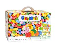 PlayMais Fun to Learn Colors & Forms Navidad Kit de Manualidades, Color (mulitcolore), Mittel (Loick Biowertstoff GmbH 22AH160063)