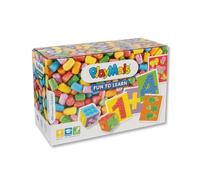 PlayMais Fun TO Learn NÚMEROS Juguete Educativo para niños y niñas de 3 años o más | Kit de Manualidades con 500 Piezas de Colores, 14 Plantillas + Instrucciones | Creatividad y motricidad