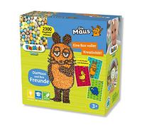 PlayMais Mosaic Little Mouse - Juego creativo para manualidades para niños a partir de 3 años, más de 2.300 unidades y 6 imágenes adhesivas de mosai...