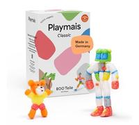Playmais Mosaic Princess | 2300 piezas | Kit de manualidades | Juguete natural | Incluye esponja, 6 plantillas de diseño | vegano, responsable y seguro para niños y medio ambiente | a partir de 3 años