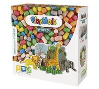 PlayMais World Jungle Kit de Manualidades para niños y niñas a Partir de 3 años I 850 Piezas de Colores, Plantillas e Instrucciones para Manualidades I estimula Creatividad y motricidad