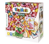 Playmais World Princess Jeu de Construction pour Enfants à partir de 3 Ans | 1000 pièces, modèles et Mode d'emploi | stimule la créativité et la motricité | Cadeau pour Filles et garçons…