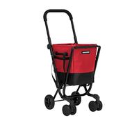 Playmarket Easy Go Carro de la Compra Plegable con Bolsa extraíble (Cherry)