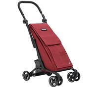 Playmarket Pocket Premium. Carro de la Compra Plegado ultracompacto y Ligero. 4 Ruedas y Freno. Capacidad 50L